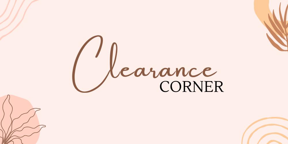 Clearance corner
