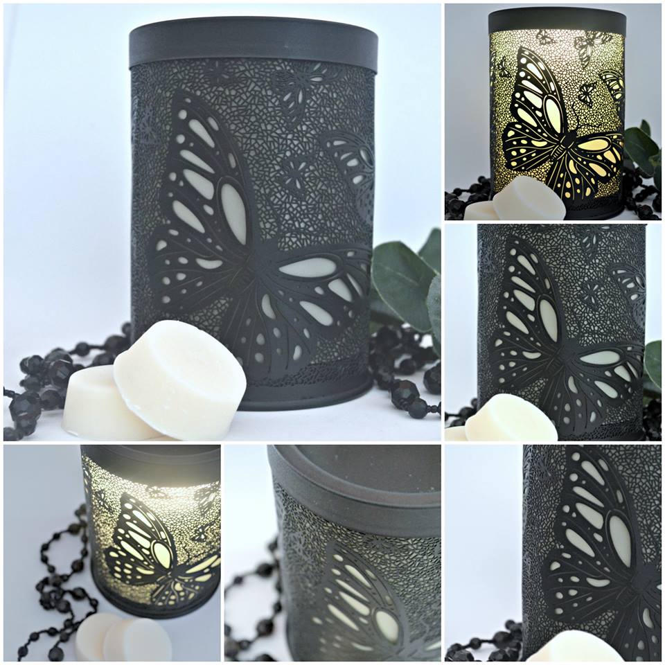 
                
                    Load image into Gallery viewer, Delicate Butterfly - Electric Wax Warmer-Delicate blaze 
                
            
